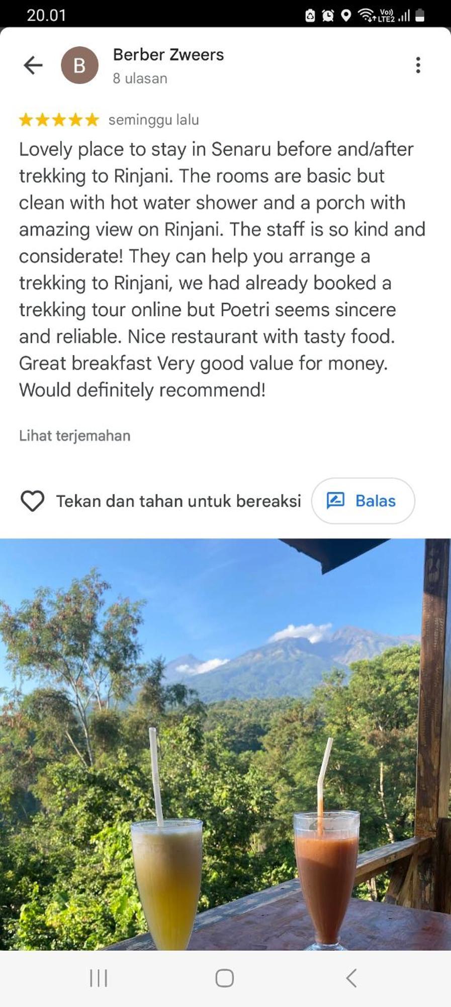 Poetri Bungalow & Restaurant 森纳儒 外观 照片